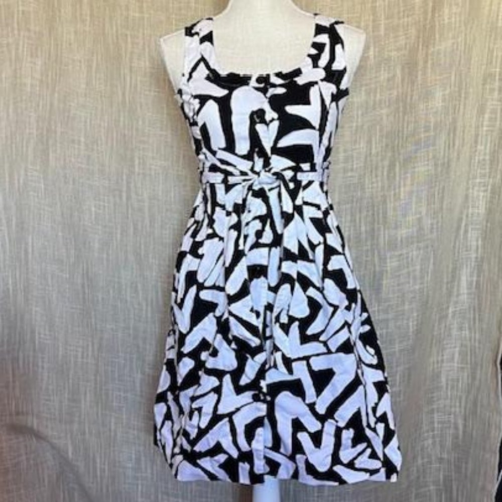 Alfani Petite Geometric Print Summer Dress